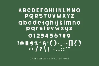 Charmeleon font