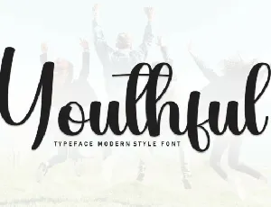 Youthful Script Typeface font