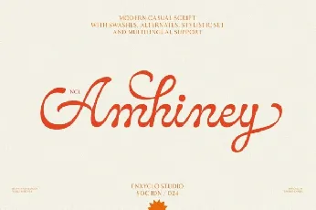 NCL Amhiney font