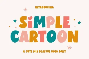 Simple Cartoon font