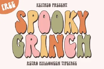 Spooky Grinch font