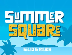 Summer Square font