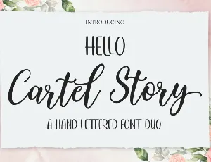 Hello Cartel Story font