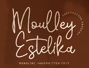 Moulley Estelika font