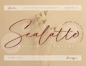 Sealatte font