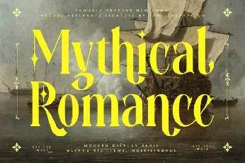 Mythical Romance Serif font