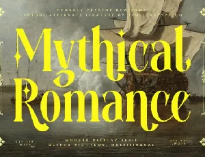 Mythical Romance Serif font