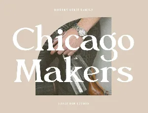 Chicago Makers font