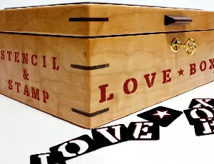 LOVE-BOX font