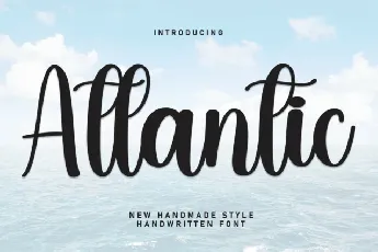 Atlantic Script font