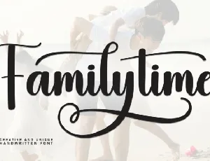 Familytime Script font