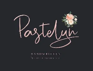 Pastelyn Handwritten font