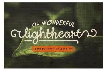 Lightheart Free font