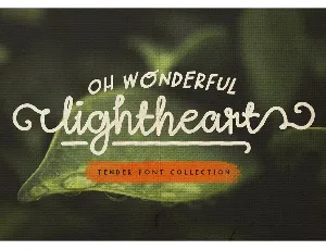 Lightheart Free font