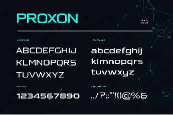 Proxon font