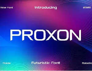 Proxon font