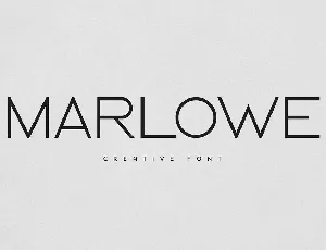 Marlowe Typeface font