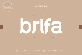 Brifa font