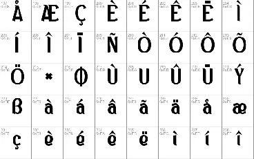 Batubara font