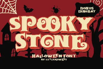 Spooky Stone font