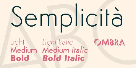 SemplicitÃ  font