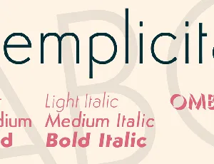 SemplicitÃ  font