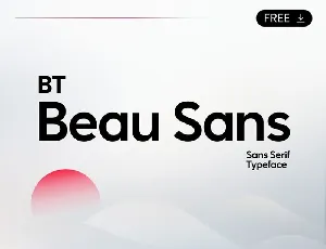 BT Beau Sans Family font