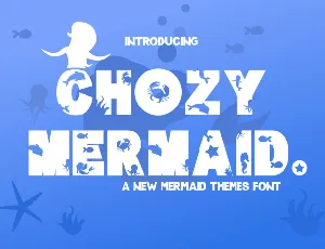 Chozy Mermaid font