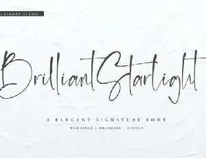 Brilliant Starlight Script font