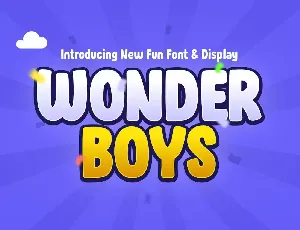 Wonder Boys font