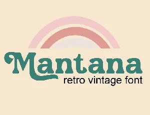 Mantana font