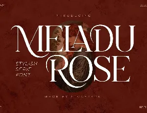 Meladu Rose font