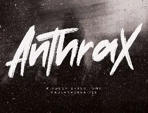 Anthrax font