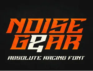 Noise Gear font