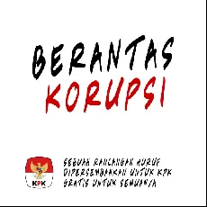 Berantas Korupsi font