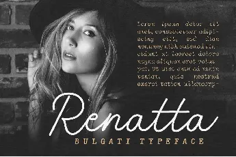 Bulgati Handwritten font