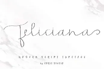 Feliciana Handwritten font