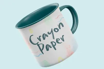 Crayon Paper Demo font