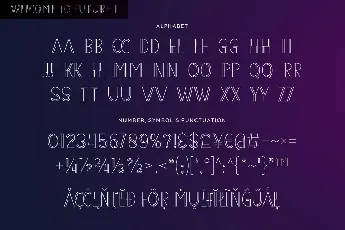 Welcome To Future 1 font