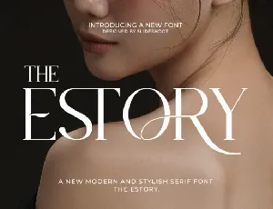 The Estory font