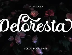 Deloresta font