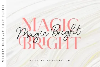 Magic Bright Family font