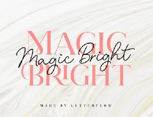 Magic Bright Family font