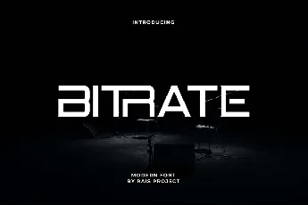 Bitrate font