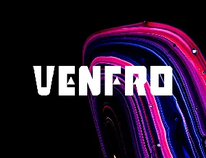 Venfro font