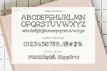 Classic Notes font