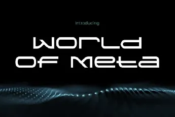 World of Meta font