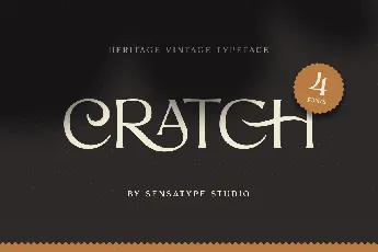 Cratch font