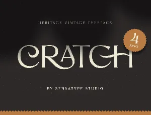 Cratch font