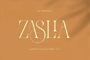 Zaslia font